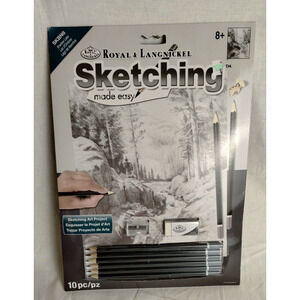 Royal & Langnickel - Sketching Made Easy 10Pc Kit Learn to Draw - Shadow Lake